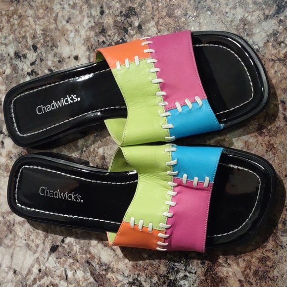 Chadwicks Women's Patchwork Sandals - Picture 1 of 6